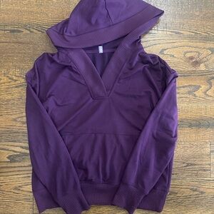 MTA Sport Purple Sweatshirt Hoodie Small Long Sleeve Women